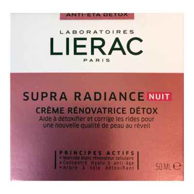 Lierac Supra Radiance Crema Notte Anti Ox Anti Et Rimpolpante 50 ml