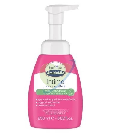 Euphidra Amido Mio Intimo Mousse Ph 3,5 Attiva 250ml