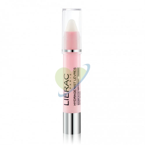 Lierac Hydragenist - Labbra Balsamo Nutri Rimpolpante Effetto Gloss Naturale, 3g