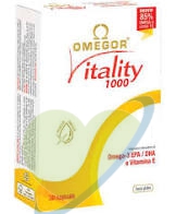 Omegor Vitality 1000 Integratore Alimentare 60 capsule molli