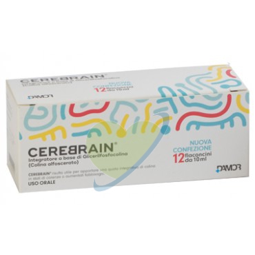 Cerebrain Integratore Alimentare 12 flaconcini 10 ML