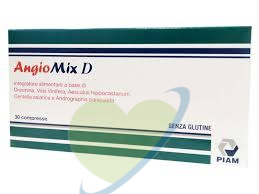 PIAM FARMACEUTICI ANGIOMIX D INTEGRATORE ALIMENTARE 30COMPRESSE
