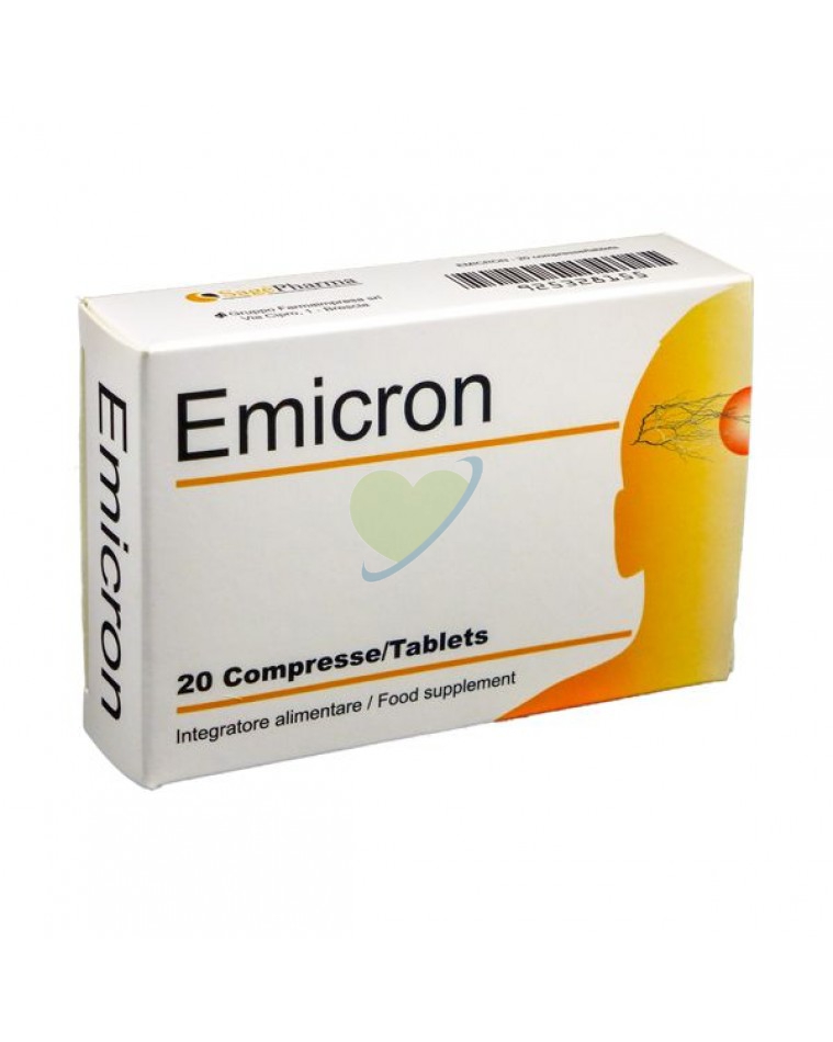 Emicron Integratore Alimentare Emicrania 20 Compresse