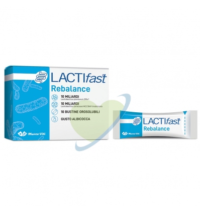 Lactifast Rebalance Integratore Fermenti Lattici 10 stick