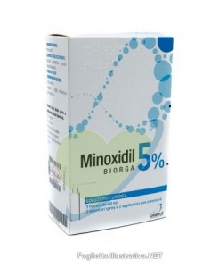 Minoxidil Biorga*Sol Cut 3Fl5%