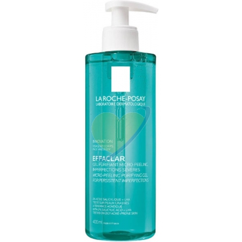 La Roche-Posay Effaclar Duo Gel Micro Peeling Cleanser Detergente 400ml