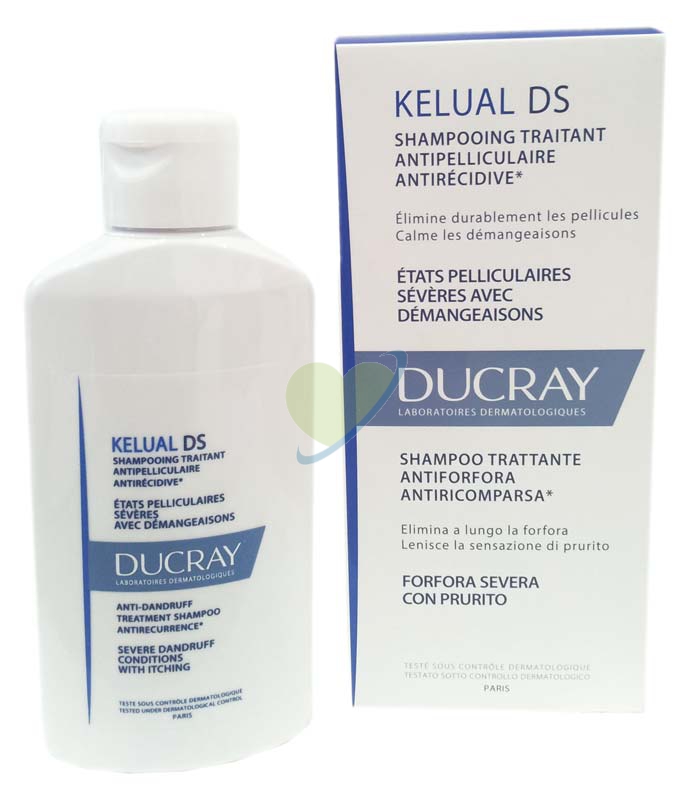 Ducray Kelual DS Shampoo Trattante Antiforfora Antiricomparsa 100ml