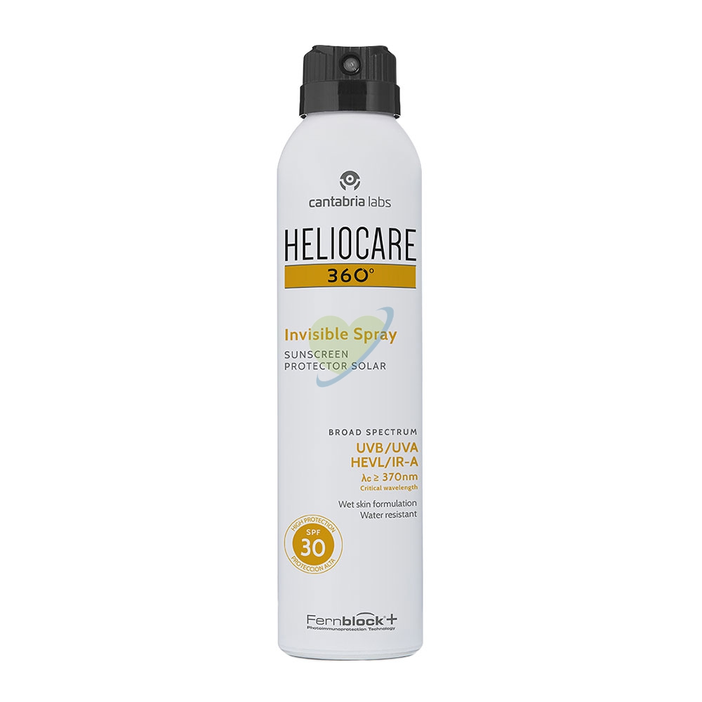 Heliocare 360 Invisible Spray Solare SPF 30 200 ml