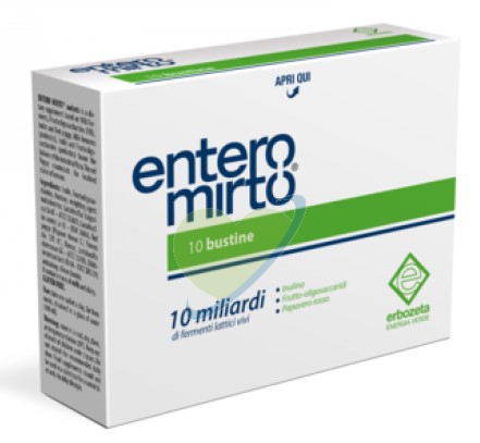 Erbozeta Entero Mirto Integratore Alimentare 10 Bustine