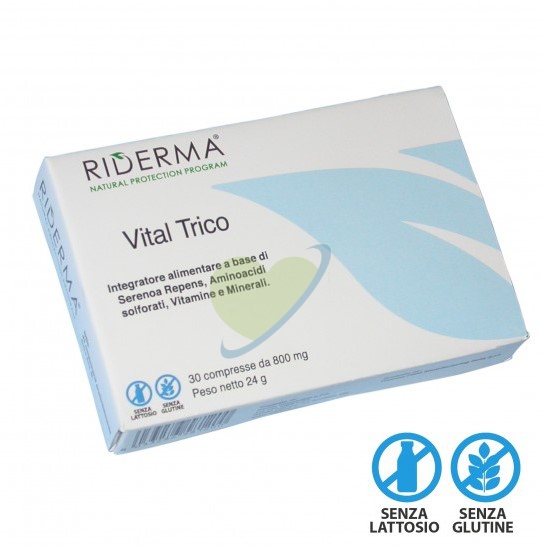 Riderma Vital Trico Integratore Alimentare 30 compresse