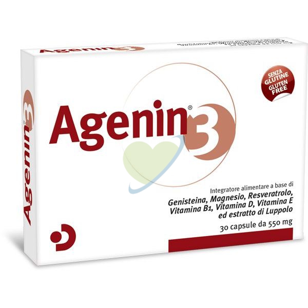 Difass Agenin 3 Integratore Alimentare 30 Capsule da 550mg