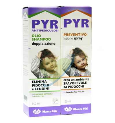 Marco Viti Farmaceutici Pidocc  Pyr Abb Olio Sh+spray Prev+pet