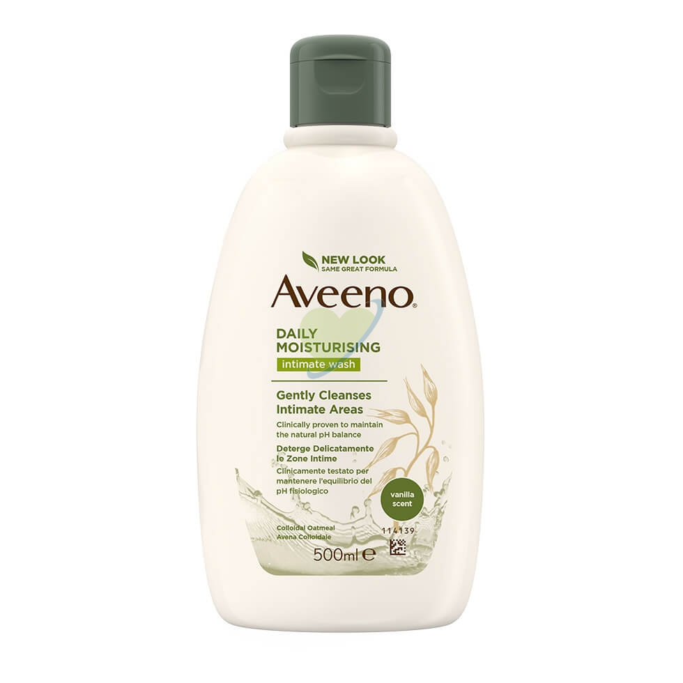Aveeno Daily Moisturising Detergente Intimo Profumo di Vaniglia