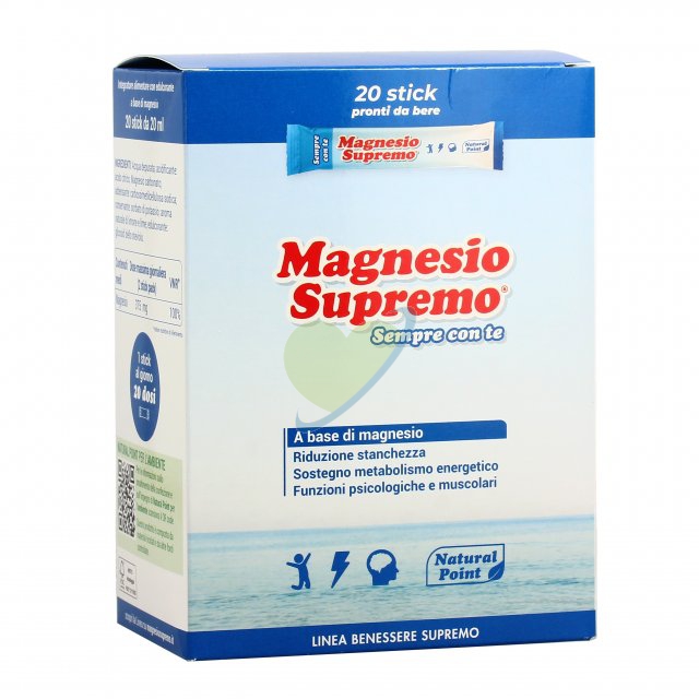 Natural Point Magnesio Supremo Sempre con Te 20 Sticks