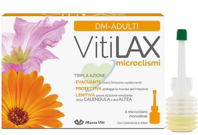 Marco Viti Vitilax Microclismi DM-Adulti 6 pezzi