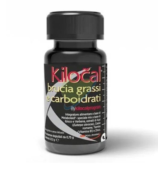 Kilocal Brucia Grassi e Carboidrati Integratore Alimentare 30 Compresse