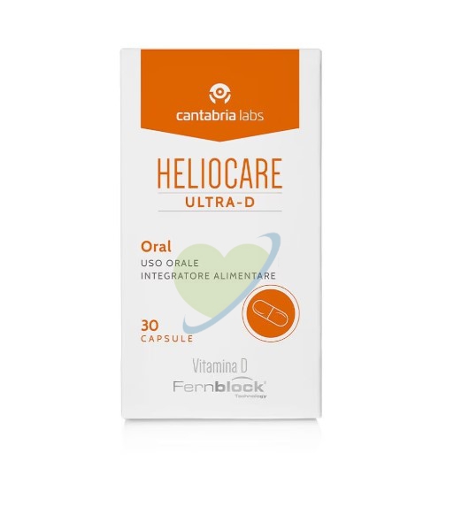 Heliocare Linea Protezione Solare Oral Ultra D Integratore Alimentare 30 Capsule