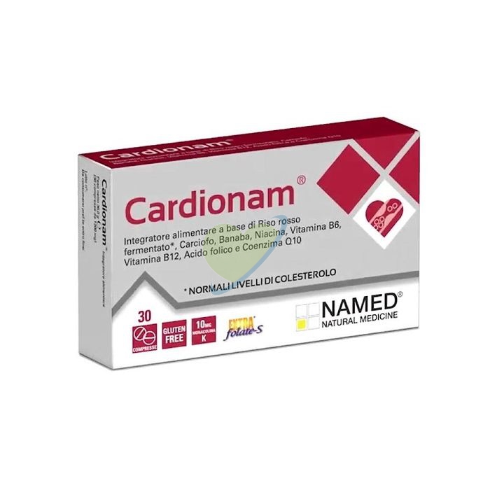 Named Linea Colesterolo Cardionam Integratore Alimentare 30 Compresse