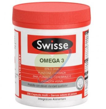 Swisse Ultraboost Omega3 Integratore Alimentare 200 Capsule
