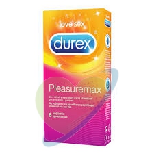 Durex Pleasuremax Profilattici, 6 pezzi