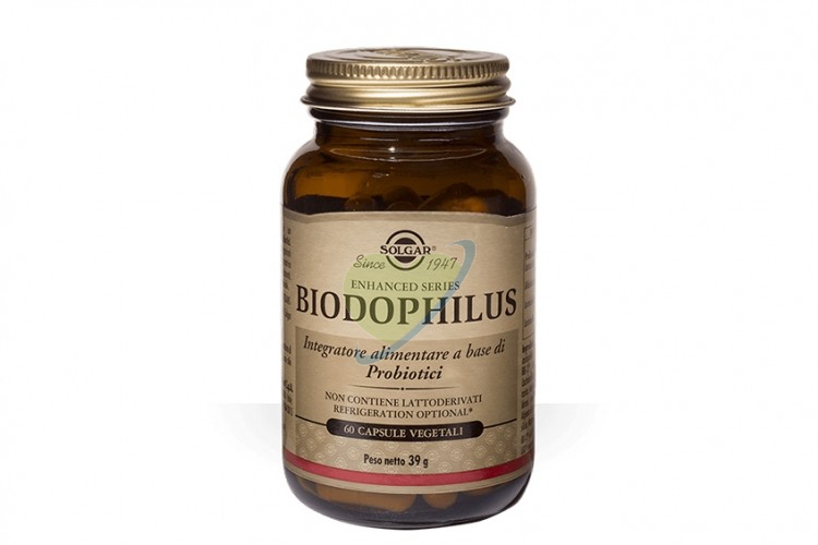 Solgar Biodophilus Integratore Probiotico 60 Capsule