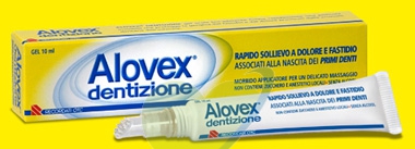 Alovex Linea Dentizione Gel Lenitivo Nascita Primi Dentini 10 ml