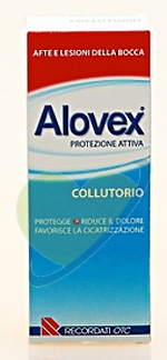 Alovex Linea Protezione Orale Colluttorio Lenitivo Lesioni Mucosa Orale 120 ml