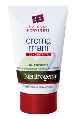 Neutrogena Linea Mani Crema Concentrata Nutriente Senza Profumo 75 ml