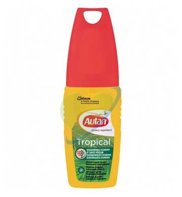 Autan Linea Tropical Vapo Spray Delicato Insetto-Repellente 100 ml