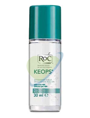 RoC Linea Deodoranti Keops Deodorante Roll-on Classic Senza Alcool 30 ml