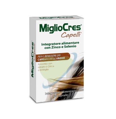 MiglioCres Linea Capelli Splendenti MiglioCres Capelli Anti-Caduta 120 Capsule
