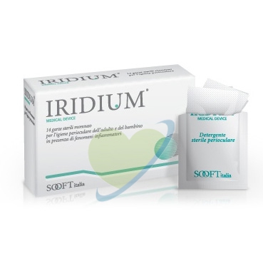 Sooft Italia Linea Salute degli Occhi Iridium 20 Garze Cotone Decongestionanti