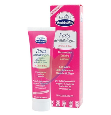 EuPhidra Linea AmidoMio Pasta Dermatologica Amido di Riso Pelli Sensibili 100 ml