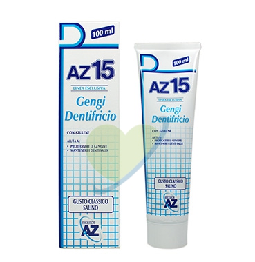 AZ Linea Igiene Orale AZ15 Gengi Dentrificio Protezione Gengive Classico 100 ml