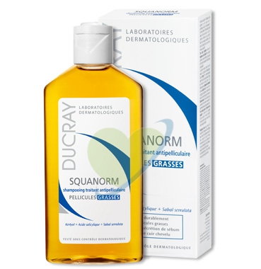 Ducray Linea Capelli Forfora Grassa Squanorm Shampoo Riequilibrante 200 ml