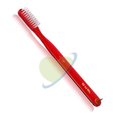 GUM Linea Igiene Dentale Quotidiana Classic 411 Spazzolino Morbido Regular