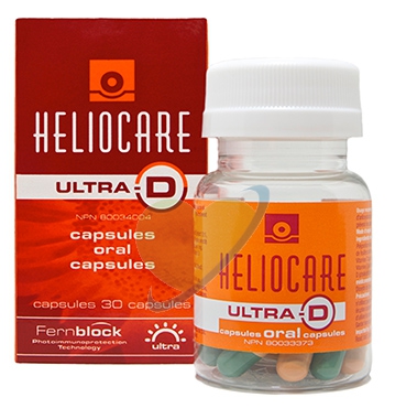 Heliocare Linea Protezione Solare Oral Ultra D Integratore Alimentare 30 Capsule