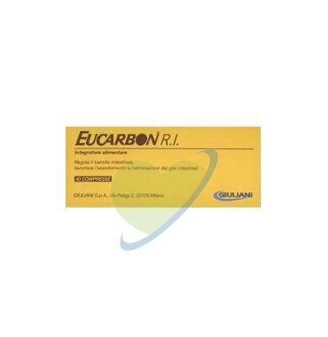 Giuliani Linea Intestino Sano Eucarbon RI Integratore Alimentare 40 Compresse