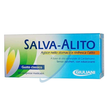 Giuliani Linea Digestione Sana Salva-Alito 30 Compresse Rinfrescanti Classiche