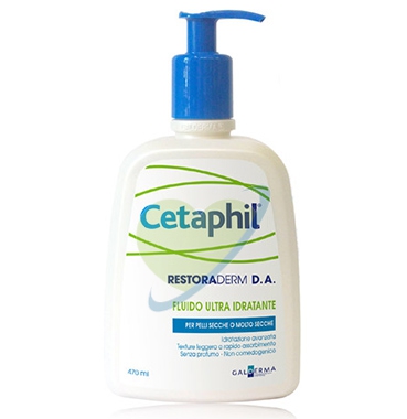 Cetaphil Linea Pelli Sensibili RestoraDerm Fluido Ultra Idratante Corpo 470 ml