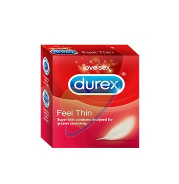 Durex Linea Feeling Contatto Comfort Profilattici Confezione con 4 Profilattici