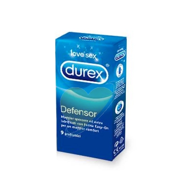 Durex Linea Classica Defensor Condom Elevato Spessore Confezione 9 Profilattici