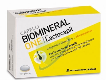 Biomineral Linea Hair Terapy One con Lactopil Plus Capelli Deboli 30 Compresse