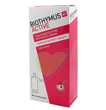Rottapharm Linea Biothymus AC Active Shampoo Ristrutturante Donna 200 ml