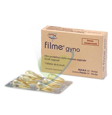 Filme Linea Dispositivi Medici Gyno Mucosa Vaginale 6 Ovuli Lubrificanti