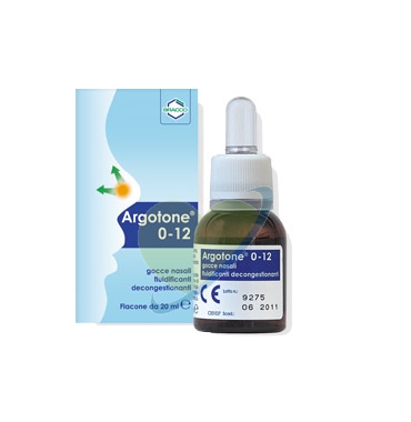 Bracco Linea Dispositivi Medici Argotone 0-12 Igiene Naso Soluzione Gocce 20 ml