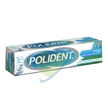 Polident Linea Protesi Dentali Free Crema Adesiva Protettiva senza Zinco 40 g