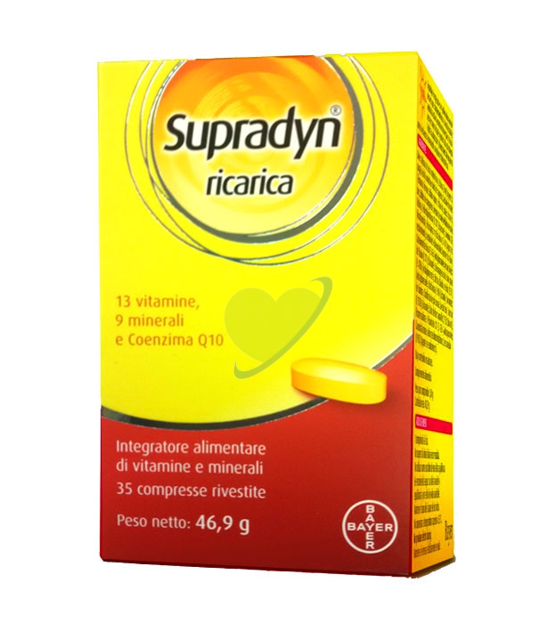 Supradyn Linea Vitamine e Minerali Ricarica Integratore Completo 35 Compresse