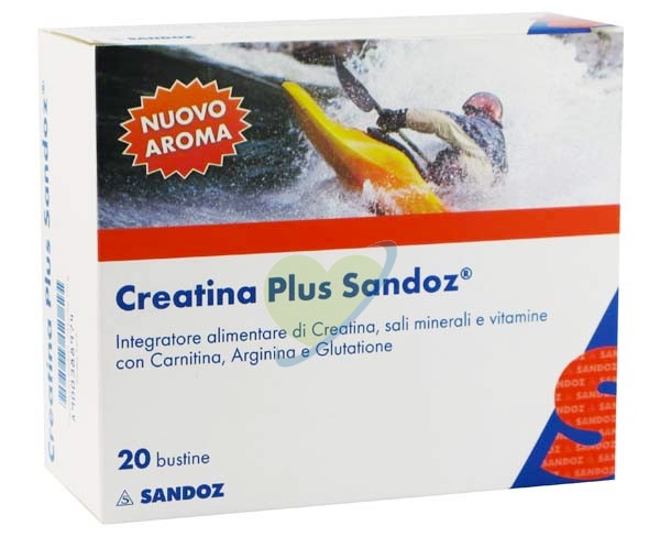 Sandoz Linea Benessere ed Energia Creatina Plus Integratore Alimentare 20 Buste