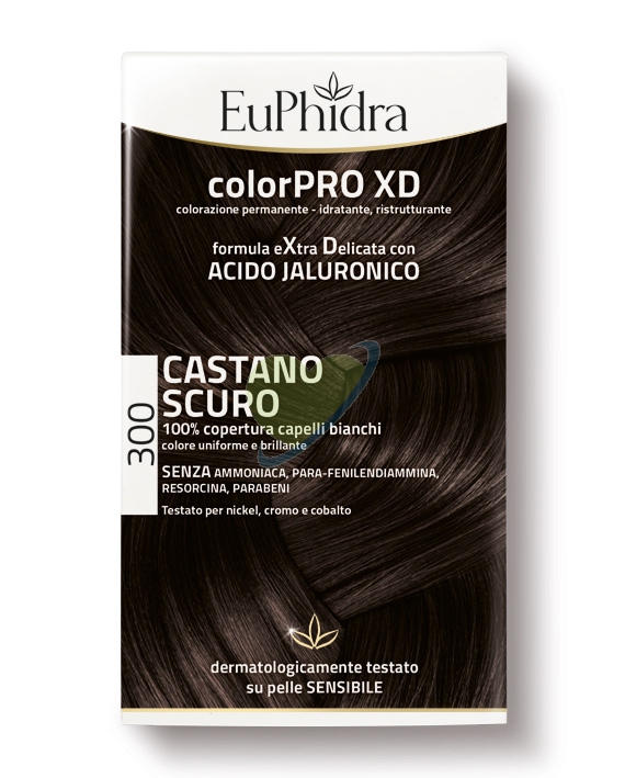 EuPhidra Linea ColorPRO XD Colorazione Extra-Delixata 300 Castano Scuro